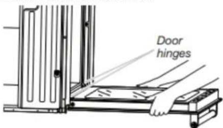 WHIRLPOOL WOES5027LZ - Retire las puertas del horno - 1