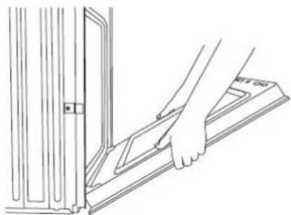 WHIRLPOOL WOES5027LZ - Remove Oven Door(s) - 4