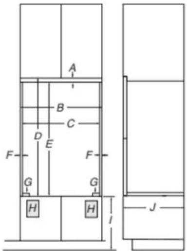 WHIRLPOOL WOES5027LZ - Single Ovens Installed in Cabinet - 1