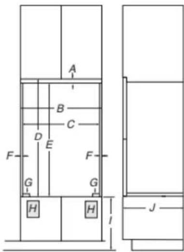 WHIRLPOOL WOES5027LZ - Hornos dobles instalados en gabinete - 1