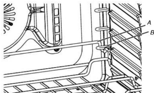 KITCHENAID KSIS730PSS - Cómo insertar la parrilla extraíble - 4