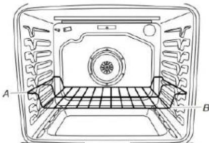 KITCHENAID KSIS730PSS - POSICIÓN DE LAS PARRILLAS Y LOS UTENSILIOS PARA HORNEAR - 2