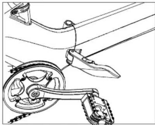 DUCATI MG-20 - Déplier le vélo - 2
