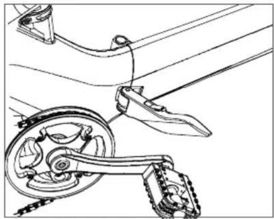 DUCATI MG-20 - Rozkładanie roweru - 2