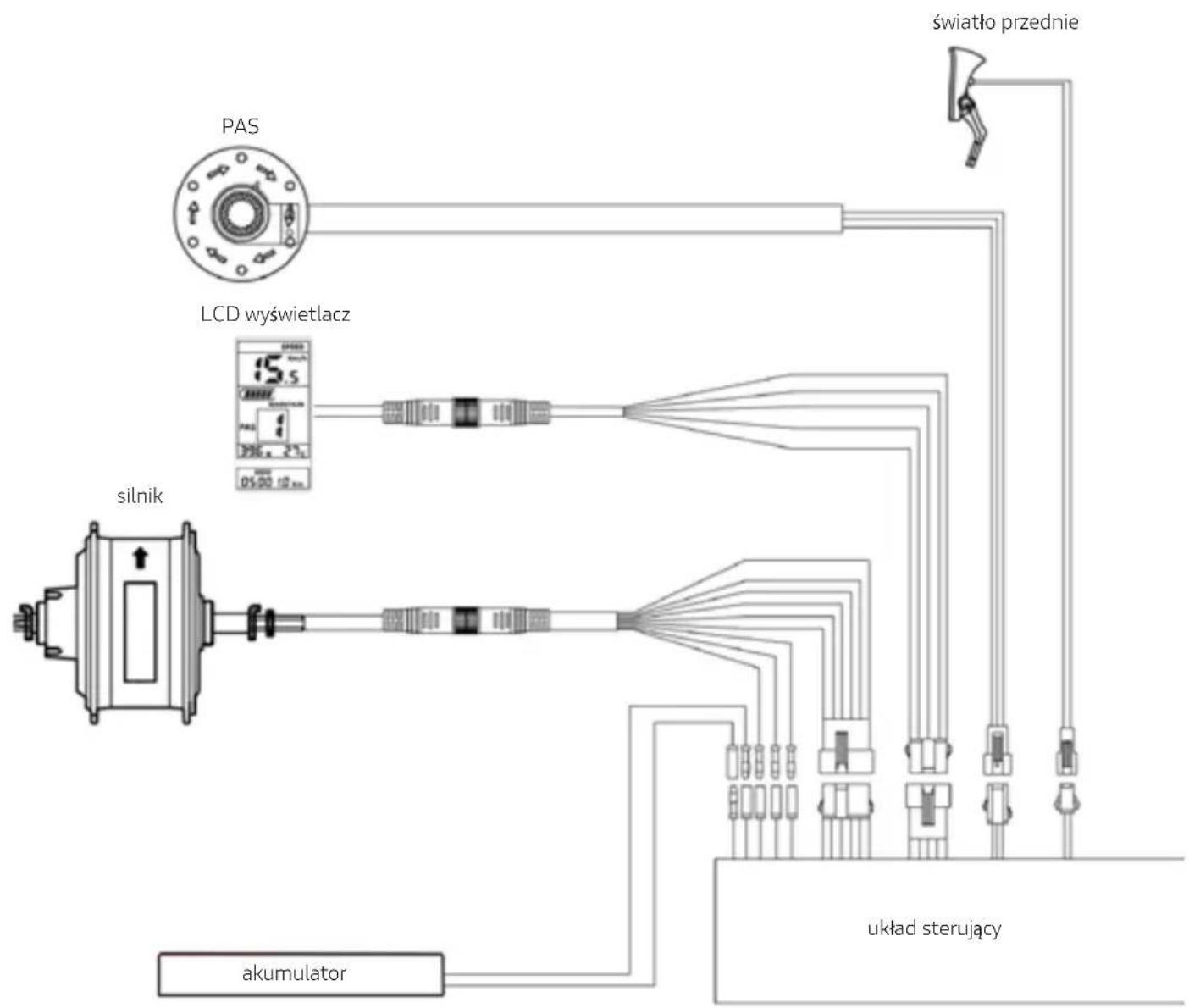 DUCATI Scrambler SCR-E - Schemat połączeń - 1