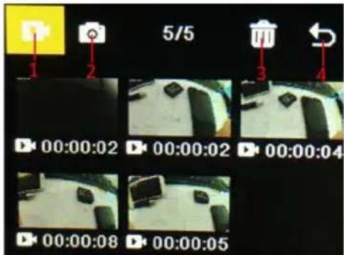 AGFAPHOTO Realimove AC9000 - A kamera beállításai és lejátszása - 2