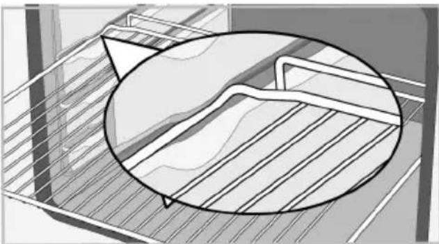 GRUNDIG GEKW19400DX - Op modellen zonder draadplanken : - 1