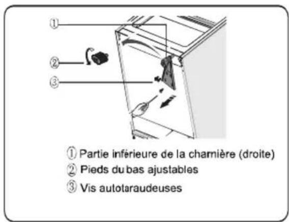 Exquisit GS230-H-010EW - Inversion de la porte - 13