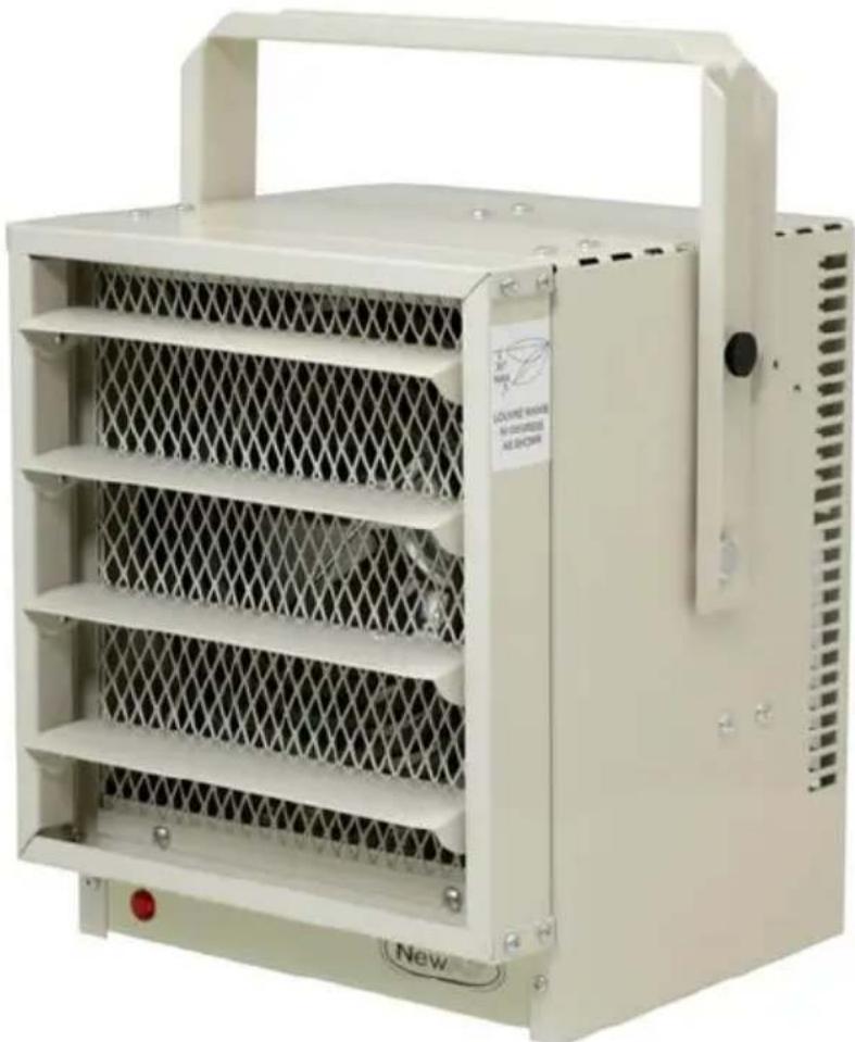 NewAir G73 - Hardwired Electric Garage Heater - 1