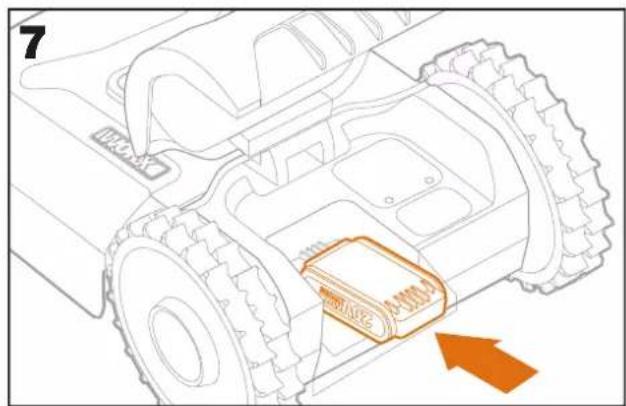WORX Landroid S300 WR130E - Remplacer les lames - 7