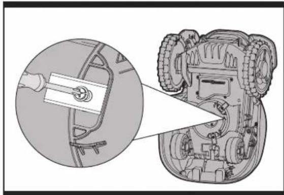 WORX Landroid M WR111Mi - Rotation et retournement des lames - 1