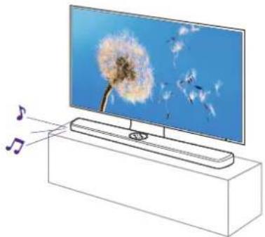 POLK REACT Sound Bar - Lecture du son de la télévision - 1