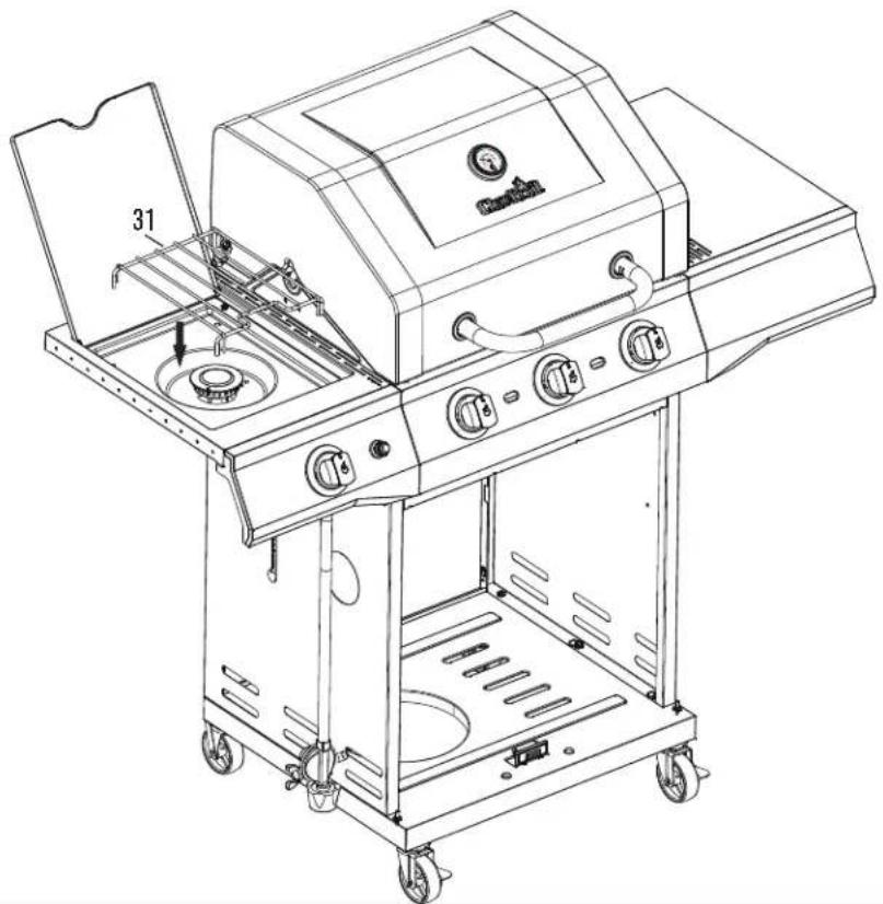 CHAR BROIL 463732723 - ASSEMBLY / ASSEMBLAGE / ASAMBLEA - 4