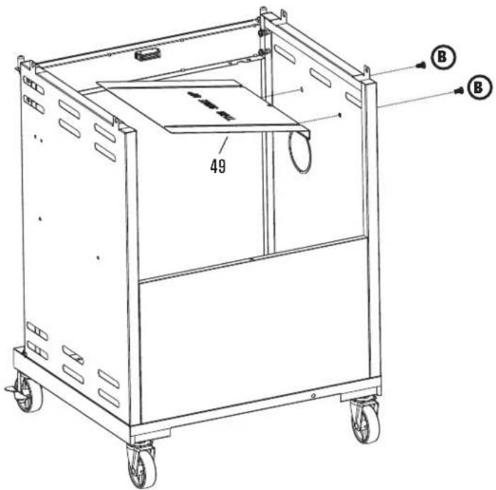 CHAR BROIL 463732723 - ASSEMBLY / ASSEMBLAGE / ASAMBLEA - 2