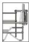 INDESIT D2I HD524 A - VOLETS PLIABLES AVEC POSITIONS AJUSTABLES - 1