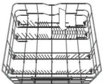 INDESIT D2I HD524 A - LOWER RACK - 2