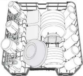 INDESIT D2I HD524 A - NALAGANJE KOŠAR - 1