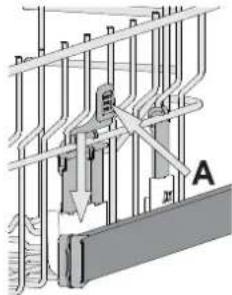 INDESIT D2I HD524 A - ADJUSTING THE HEIGHT OF THE UPPER RACK - 1