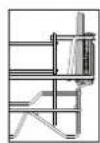 INDESIT D2I HD524 A - SUJECIONES PLEGABLES CON POSICIÓN AJUSTABLE - 1