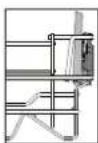 INDESIT D2I HD524 A - ΑΝΑΔΙΠΛΟΥΜΕΝΑ ΠΤΕΡΥΓΙΑ ΜΕ ΡΥΘΜΙΖΟΜΕΝΗ ΘΕΣΗ - 1
