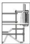 INDESIT D2I HD524 A - REGLAREA ÎNĂLTIMII RAFTULUI SUPERIOR - 2