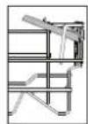 INDESIT D2I HD524 A - FOLDABLE FLAPS WITH ADJUSTABLE POSITION - 2