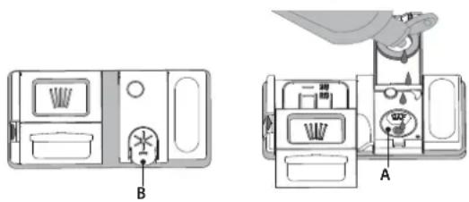 INDESIT D2I HD524 A - HET GLANSSPOELMIDDELRESERVOIR BIJVULLEN - 1