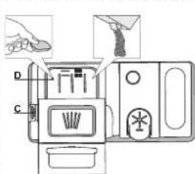 INDESIT D2I HD524 A - PESUVAHENDI DOSAATORI TÄITMINE - 1