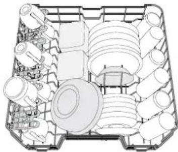 INDESIT D2I HD524 A - LOADING THE RACKS - 1