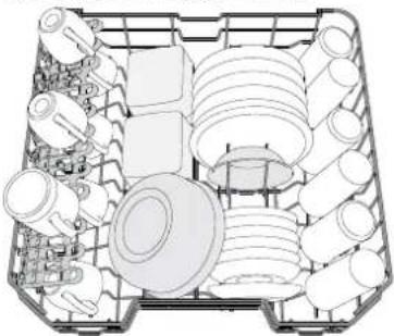 INDESIT D2I HD524 A - ЗАВАНТАЖЕННЯ КОШИКІВ - 1
