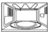 SAMSUNG CE2827N - Utilisez un plat croustilleur (CE2827NT) - 1
