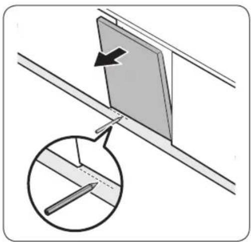 SAMSUNG DW60R7050US - Skirting board - 1