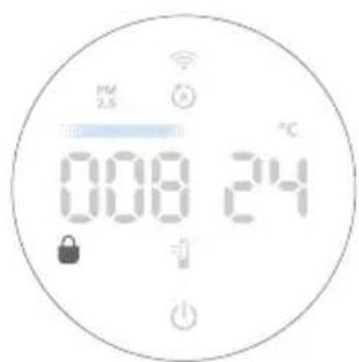 PHILIPS Air Performer AMF765 - Configuration du verrouillage enfant - 1