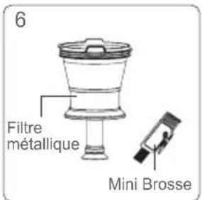 JIMMY BX7 Pro - Nettoyage du coton filtre MIF et du cône cyclone - 4