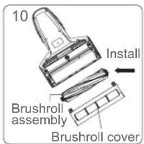 JIMMY BX7 Pro - Brushroll Cleaning and Installation - 9