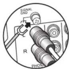 PIONEER A-10EB - Raccordement des lecteurs (Branchement de la platine disque) - 2