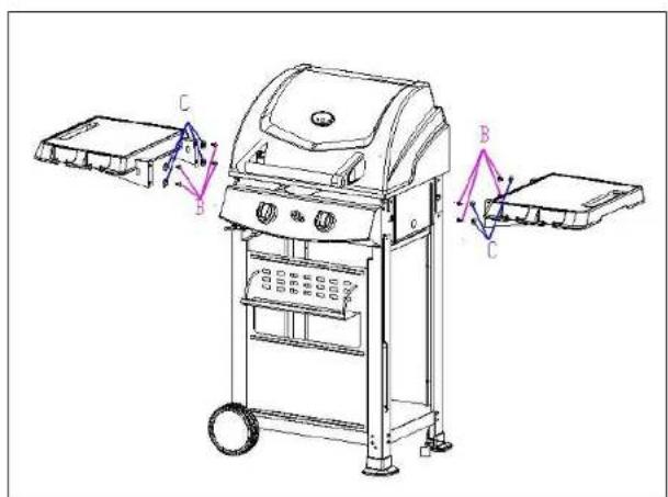 Campart BQ-6342 - A: Montage Instructies voor Samenbouw van de Kar - 4