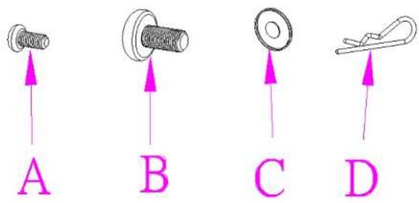 Campart BQ-6342 - Peças seperadas para montagem: - 1