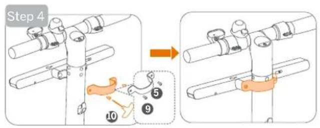 SEGWAY Ninebot KickScooter Blinker - Front direction indicator installation - 4