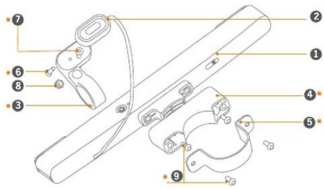 SEGWAY Ninebot KickScooter Blinker - Front direction indicator - 1
