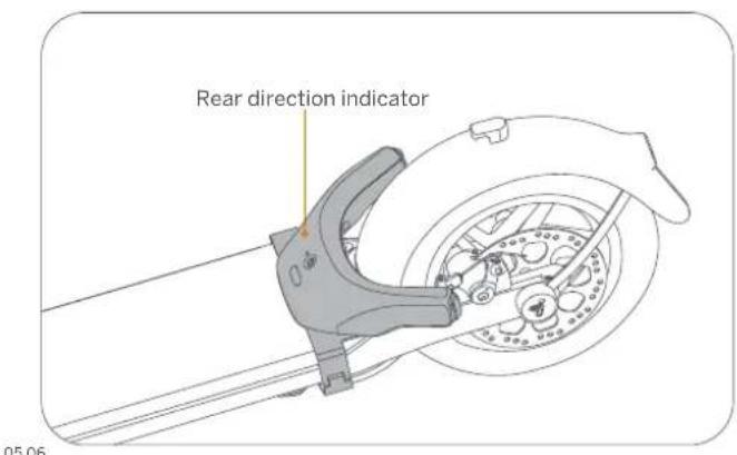 SEGWAY Ninebot KickScooter Blinker - Diagram - 4