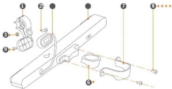 SEGWAY Ninebot KickScooter Blinker - Front direction indicator - 3