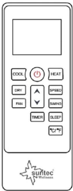 SUNTEC Coolfixx 14000 BTU App - Dálkové ovládání - 1