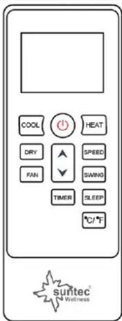 SUNTEC Coolfixx 14000 BTU App - Fernbedienung - 1