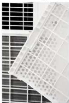 SUNTEC Coolfixx 14000 BTU App - A légszűrő tisztítása (kéthetente) - 1