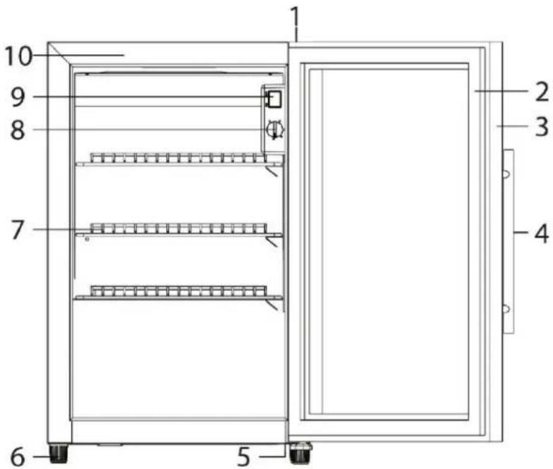 CASO BBQ Cooler Black S-R - Yleiskuva - 1