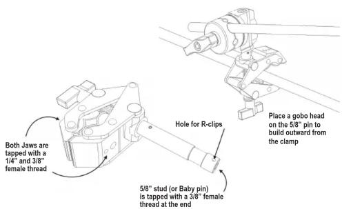 9.solutions Savior Clamp With Stud - 2