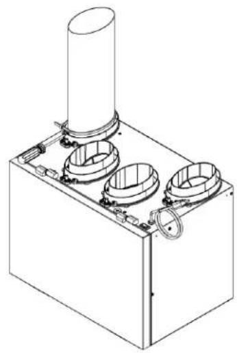 Fantech VHR 150 - INSTALLATION DES CONDUITS INTÉRIEURS - 2