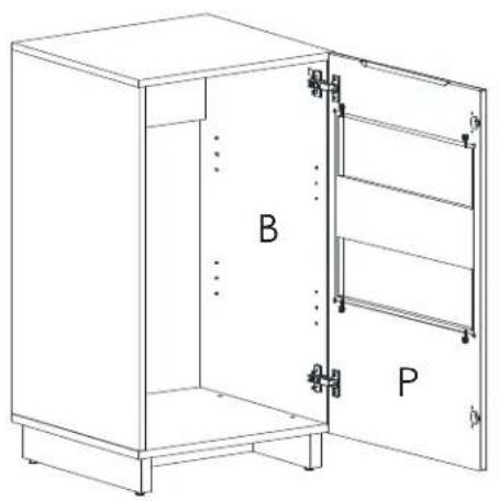 Nexera 102337 - The door can be installed on the left or right side of the unit La porte peut être installée du côté gauche ou droit de l'unité - 1