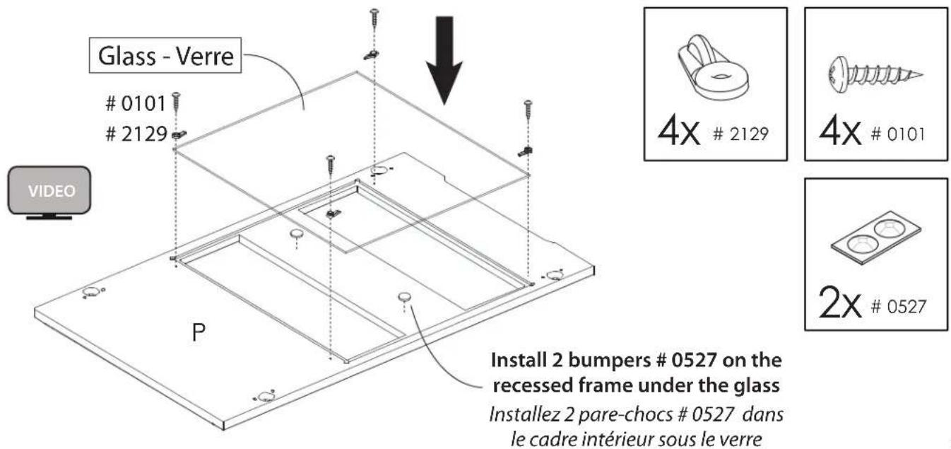 Nexera 102337 - Install 4 push bolts # 2200 on the panel D Installez 4 boulons # 2200 sur le panneau D - 5